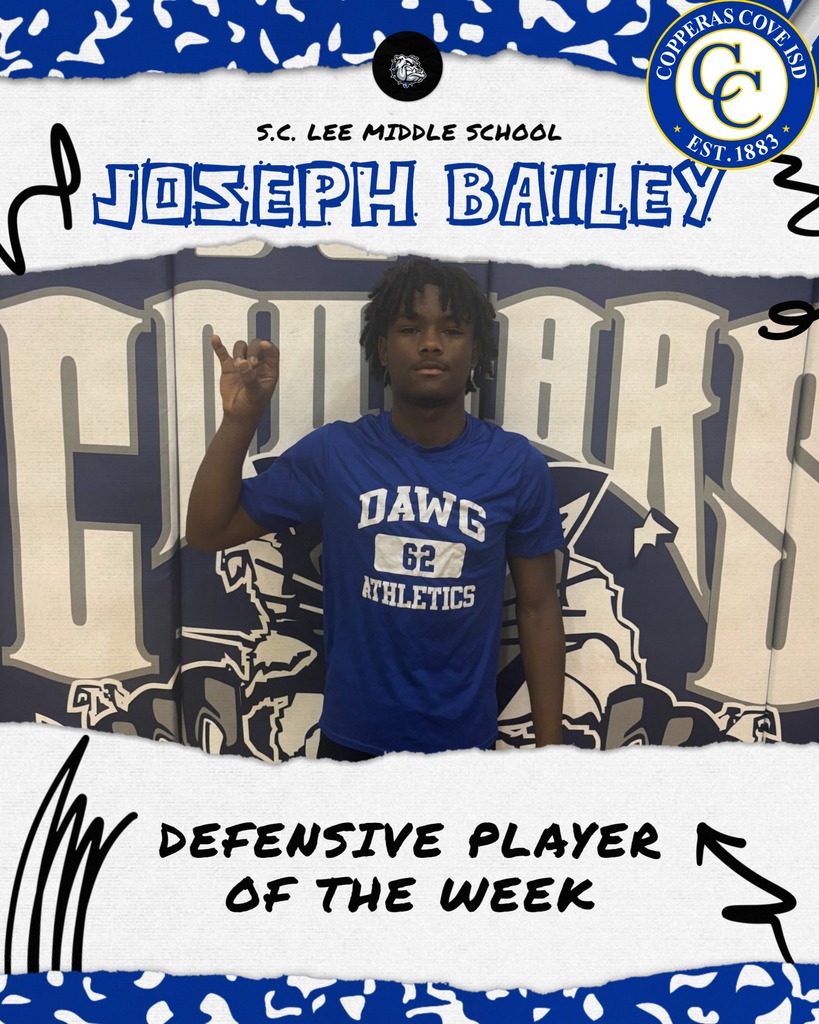 joseph bailey defensive players of the week 