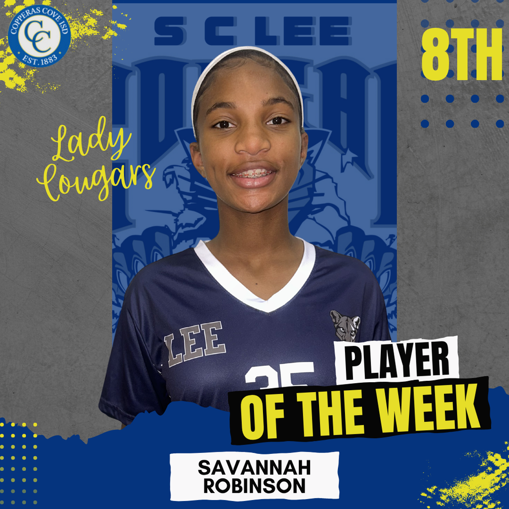 player of the week savannah robinson
