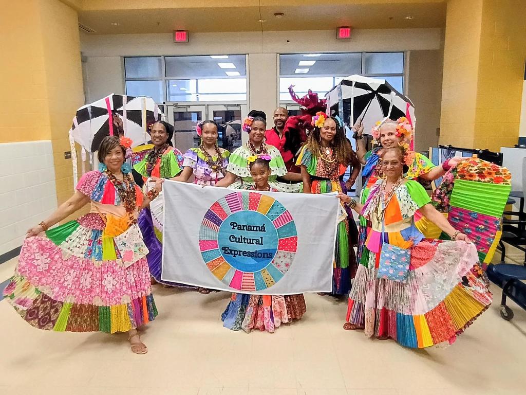 A photo of the PANAMA CULTURAL EXPRESSIONS group