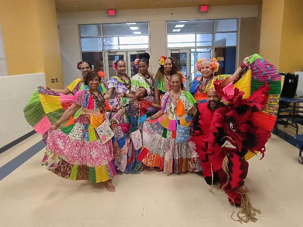Cultural attire worn by Multicultural Night attendees