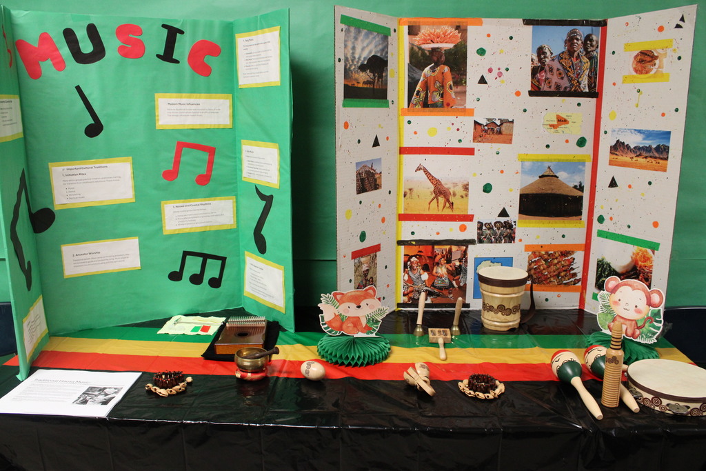 A cultural display of Africa