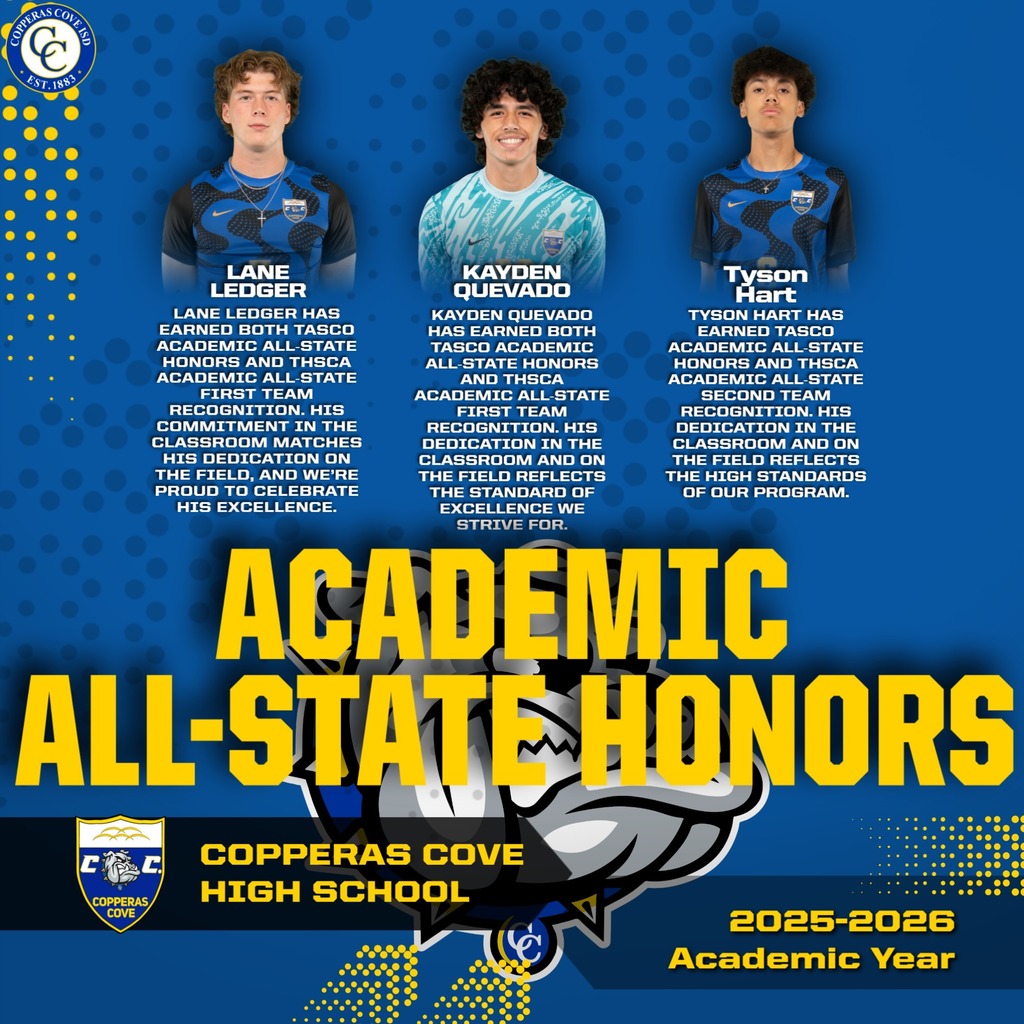 academic all state LANE LEDGER HAS EARNED BOTH TASCO ACADEMIC ALL‑STATE HONORS AND THSCA ACADEMIC ALL‑STATE FIRST TEAM RECOGNITION. HIS COMMITMENT IN THE CLASSROOM MATCHES HIS DEDICATION ON THE FIELD, AND WE’RE PROUD TO CELEBRATE HIS EXCELLENCE.  KAYDEN QUEVADO HAS EARNED BOTH TASCO ACADEMIC ALL‑STATE HONORS AND THSCA ACADEMIC ALL‑STATE FIRST TEAM RECOGNITION. HIS DEDICATION IN THE CLASSROOM AND ON THE FIELD REFLECTS THE STANDARD OF EXCELLENCE WE STRIVE FOR.  TYSON HART HAS EARNED TASCO ACADEMIC ALL‑STATE HONORS AND THSCA ACADEMIC ALL‑STATE SECOND TEAM RECOGNITION. HIS DEDICATION IN THE CLASSROOM AND ON THE FIELD REFLECTS THE HIGH STANDARDS OF OUR PROGRAM.