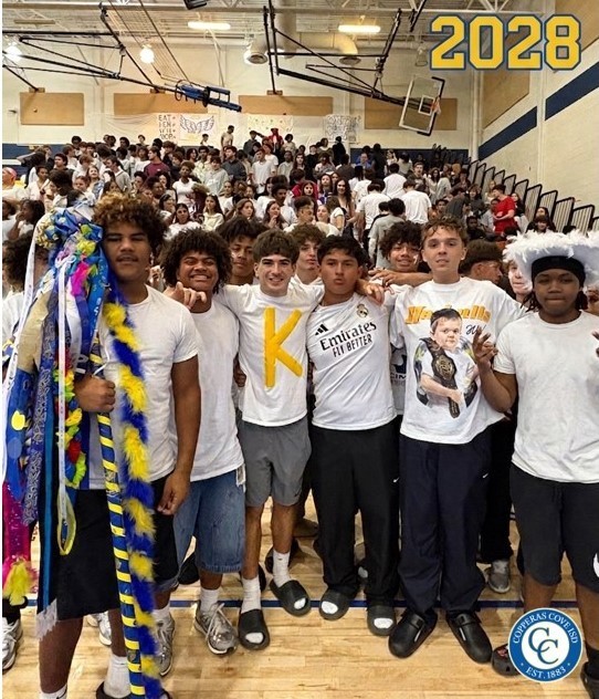A picture of the Class of 2028 at Copperas Cove High School