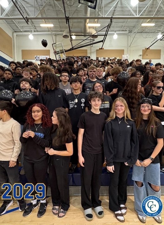 A picture of the Class of 2029 at Copperas Cove High School