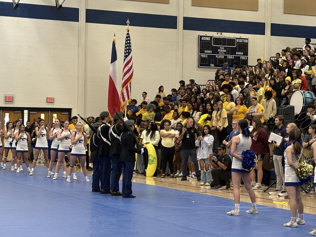 The Copperas Cove High School Color Guard