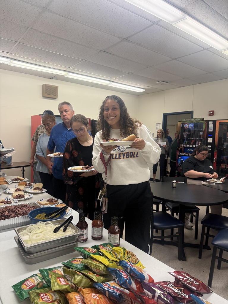 Teachers being treated to lunch buffet for Teacher Appreciation