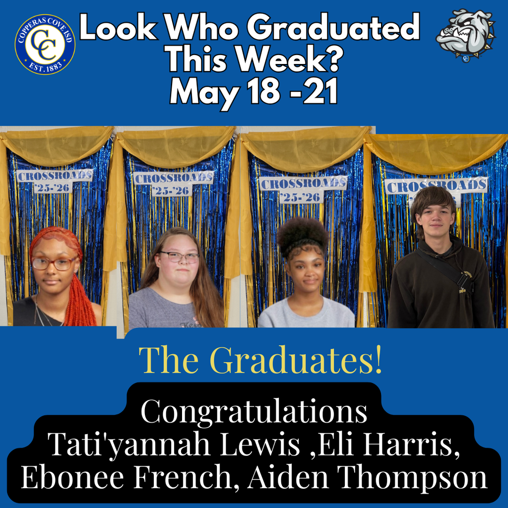 Graduation flyer with logos