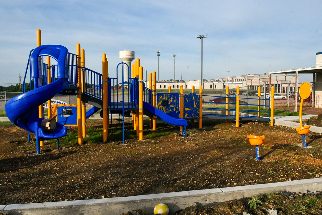 Playground being updated