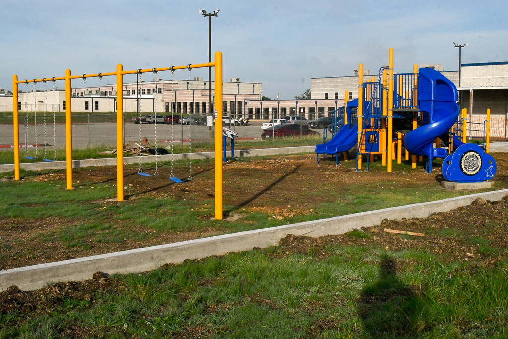 Playground being updated