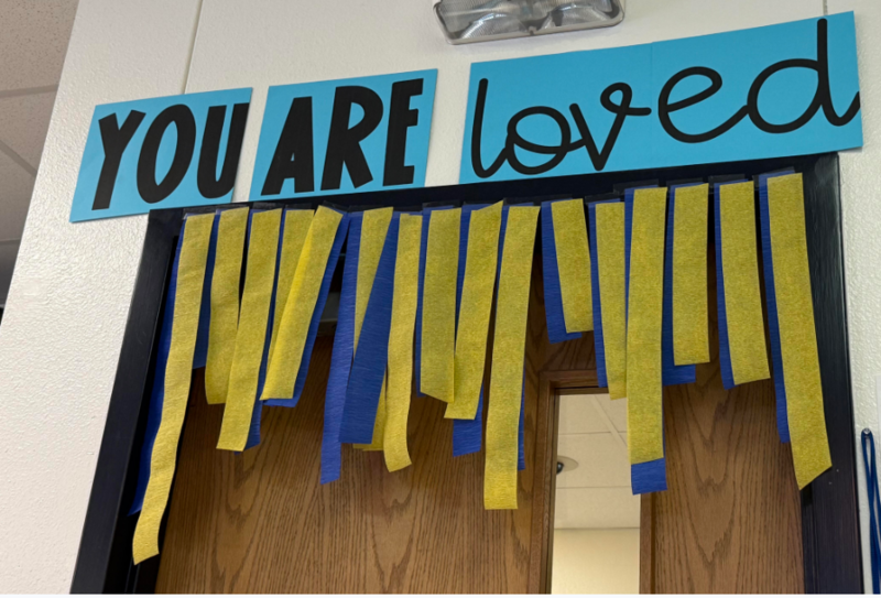 You are loved sign