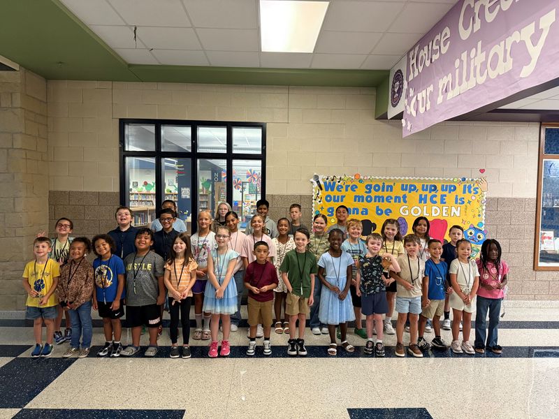 House Creek Heroes students of the week. 