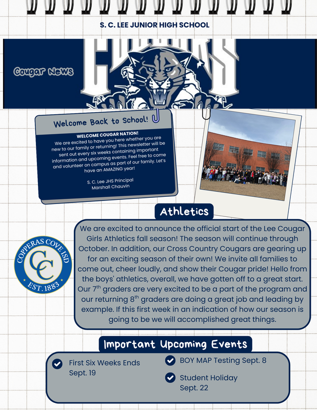 Newsletter Image - Text Version Below