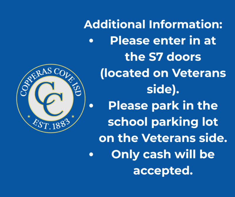 Grandparents Lunch Information with CCISD Logo See Information Listed Below