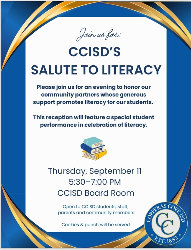 CCISD's Salute to Literacy