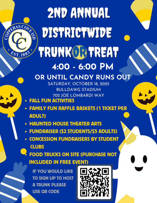 2nd Annual Districtwide Trunk or Treat