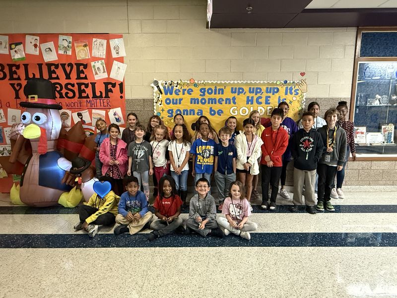 House Creek Heroes group photo of the students.