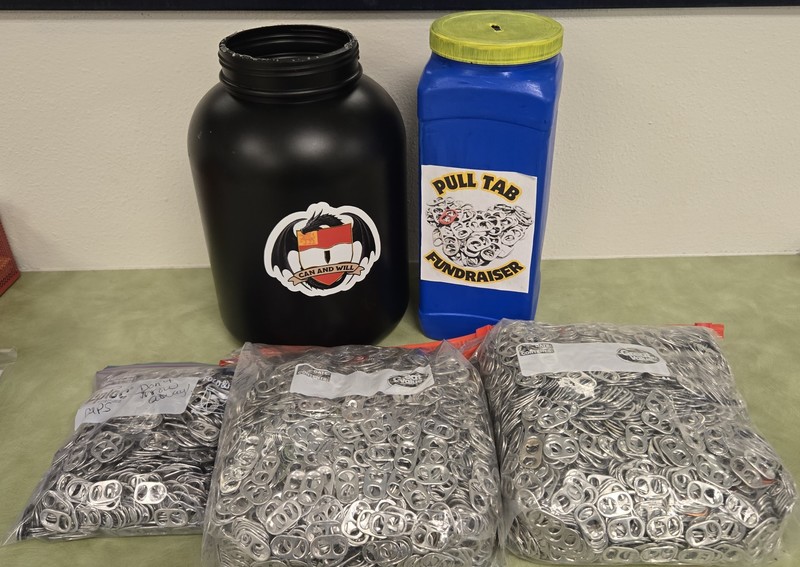 Pull tabs before they were weighed.