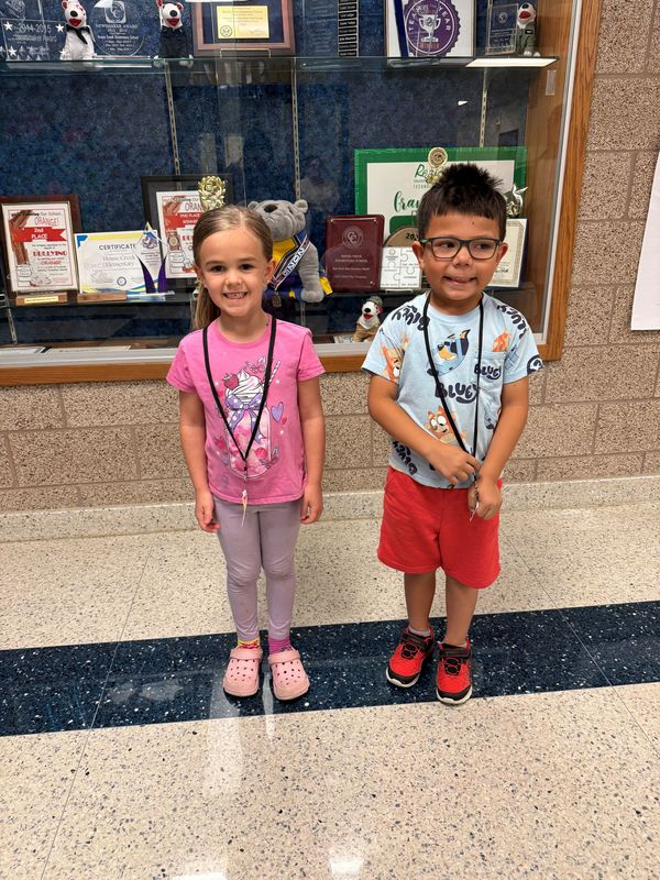 Two House Creek Heroes students from 4/1/26.
