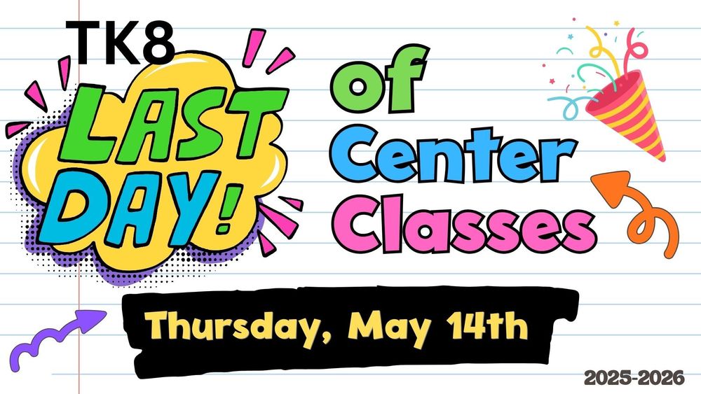 TK8 Last Week of Center Classes image