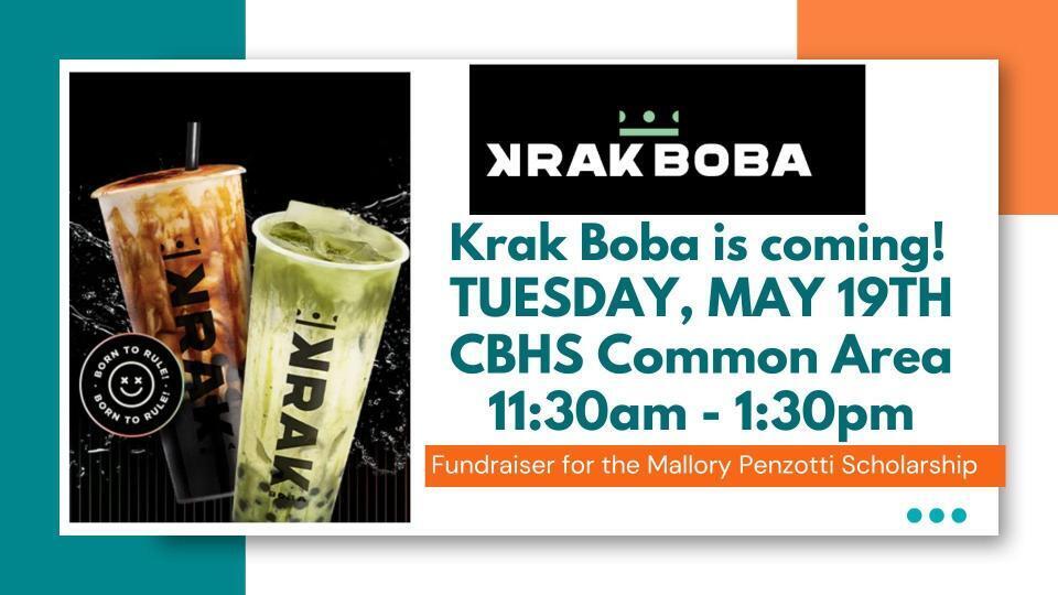 Krak Boba Fundraiser