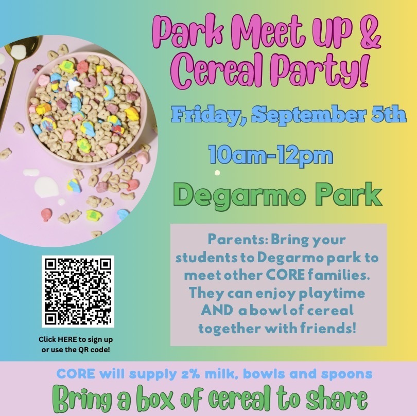 25-26 Cereal party