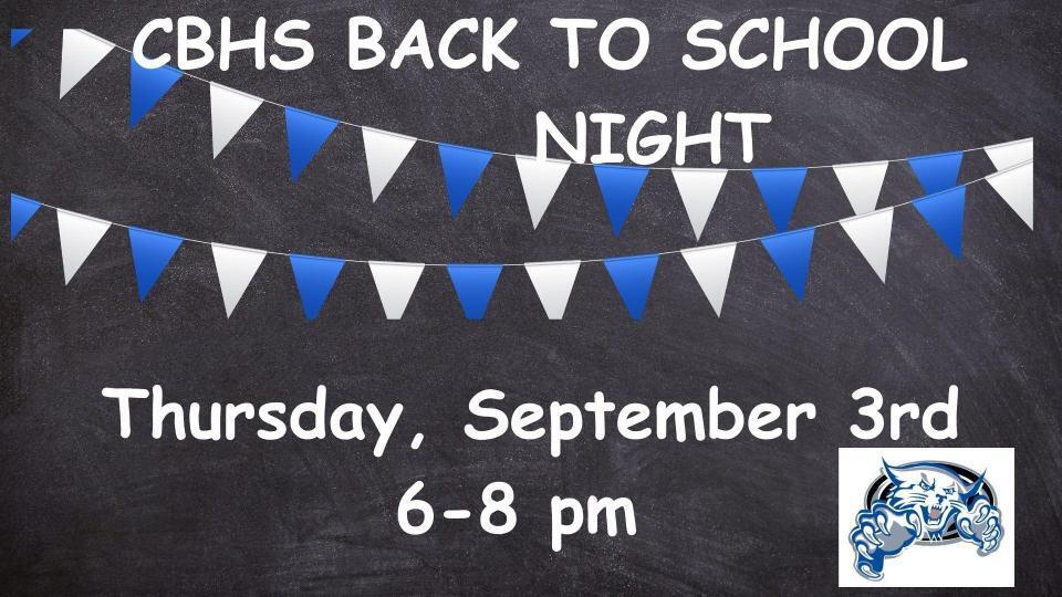 HS Back To School Night