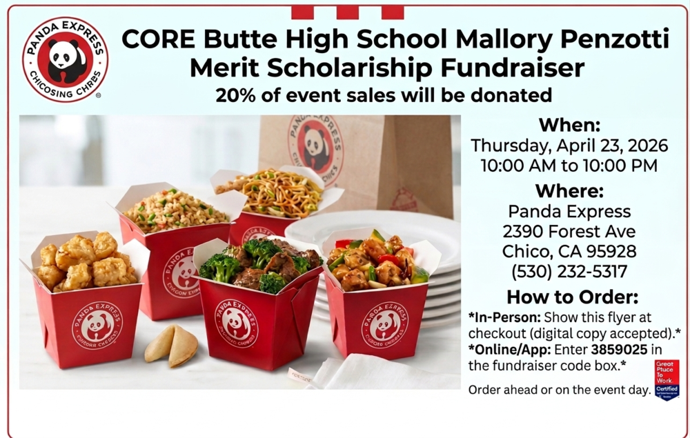Panda Express Fundraiser