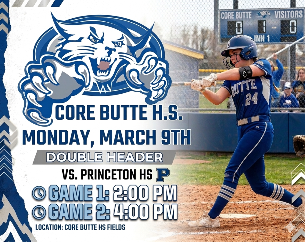 CORE Butte HS Softball DH Game