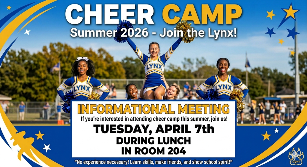Cheer Camp informatonal meeting