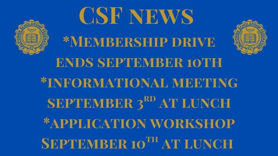 CSF News