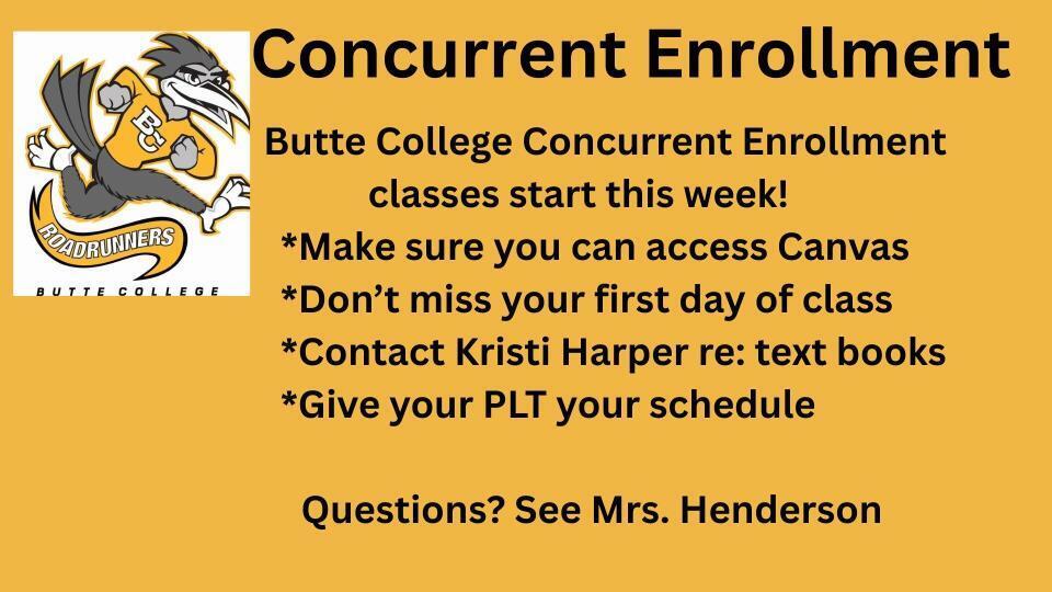 Concurrnt Enrollment
