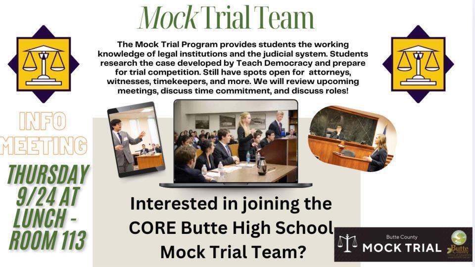Mock Trial Informational Meeting