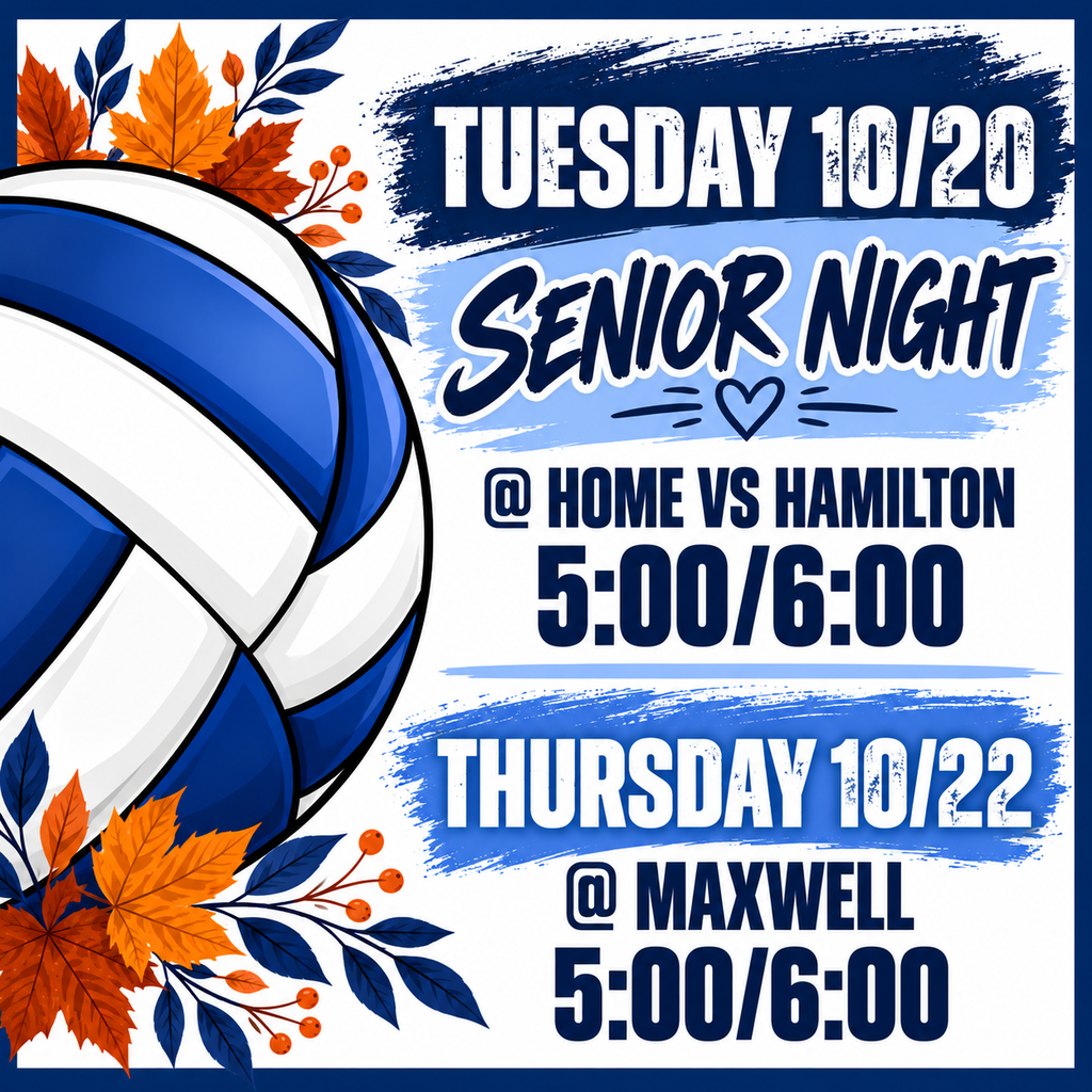 Senior Night is 10/20!!