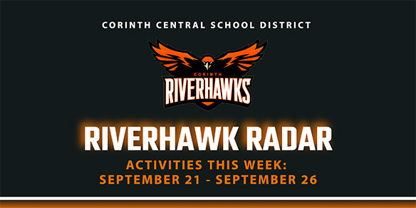Activities This Week 9.21-9.26