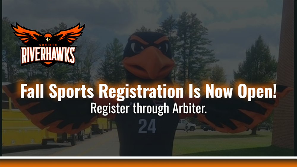 Fall Sports Registration Now Open