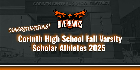 CORINTH HIGH SCHOOL FALL VARSITY SCHOLAR ATHLETES 2025