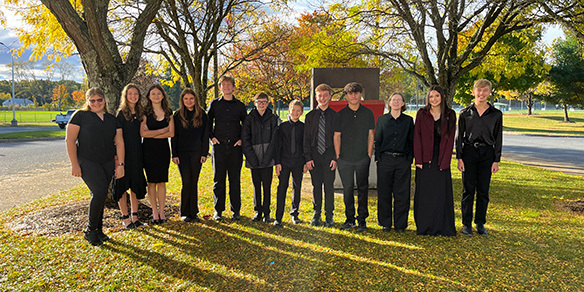 SWCMEA All County Band musicians