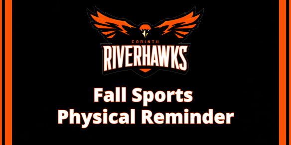 Fall Sports Physical Reminder