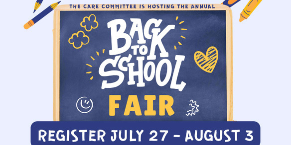 Back to School Fair - Register Now