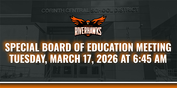 Special Board of Education Meeting Tuesday, March 17