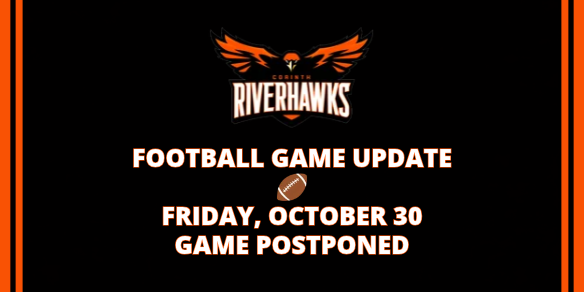 Football Game Update for Friday, October 30
