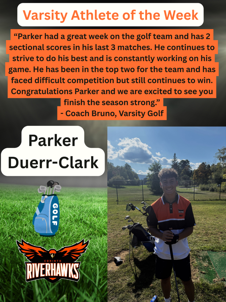 Parker Duerr-Clark - Athlete of the Week