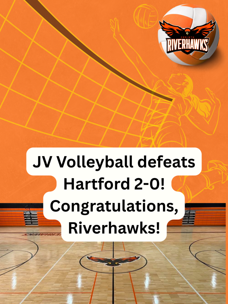 JV Volleyball win gym image