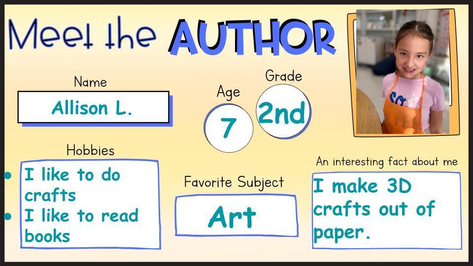 Author of the Week - A.L.