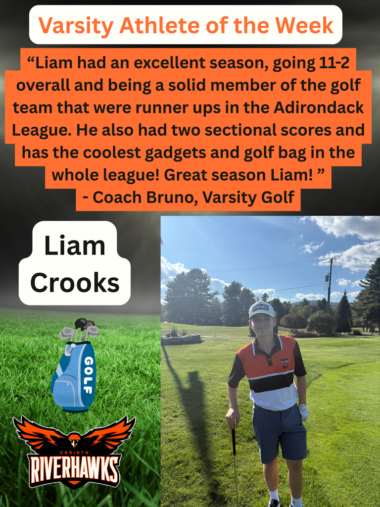 Liam Crooks Athlete of the Week