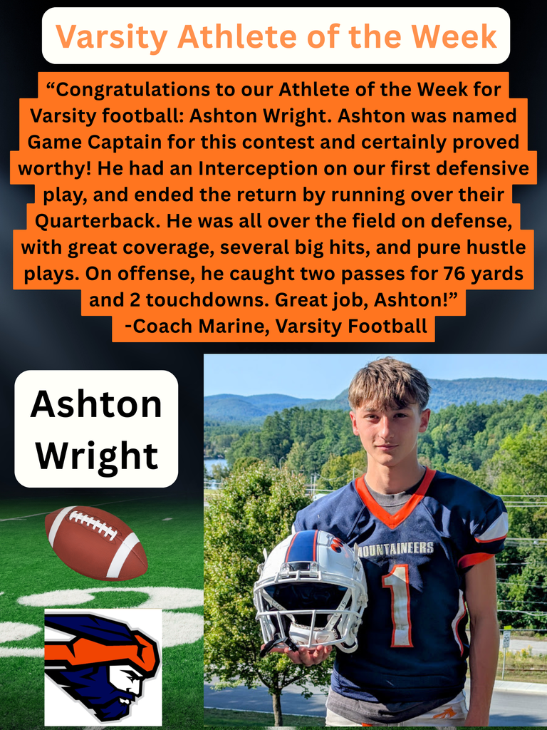 Ashton Wright Athlete of the Week