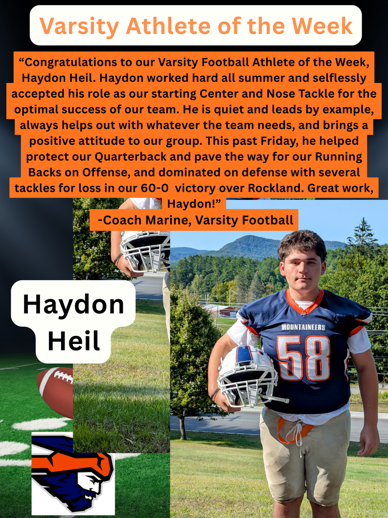 Haydon Heil Athlete of the Week