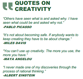 Positivity Project: Quotes on Creativity