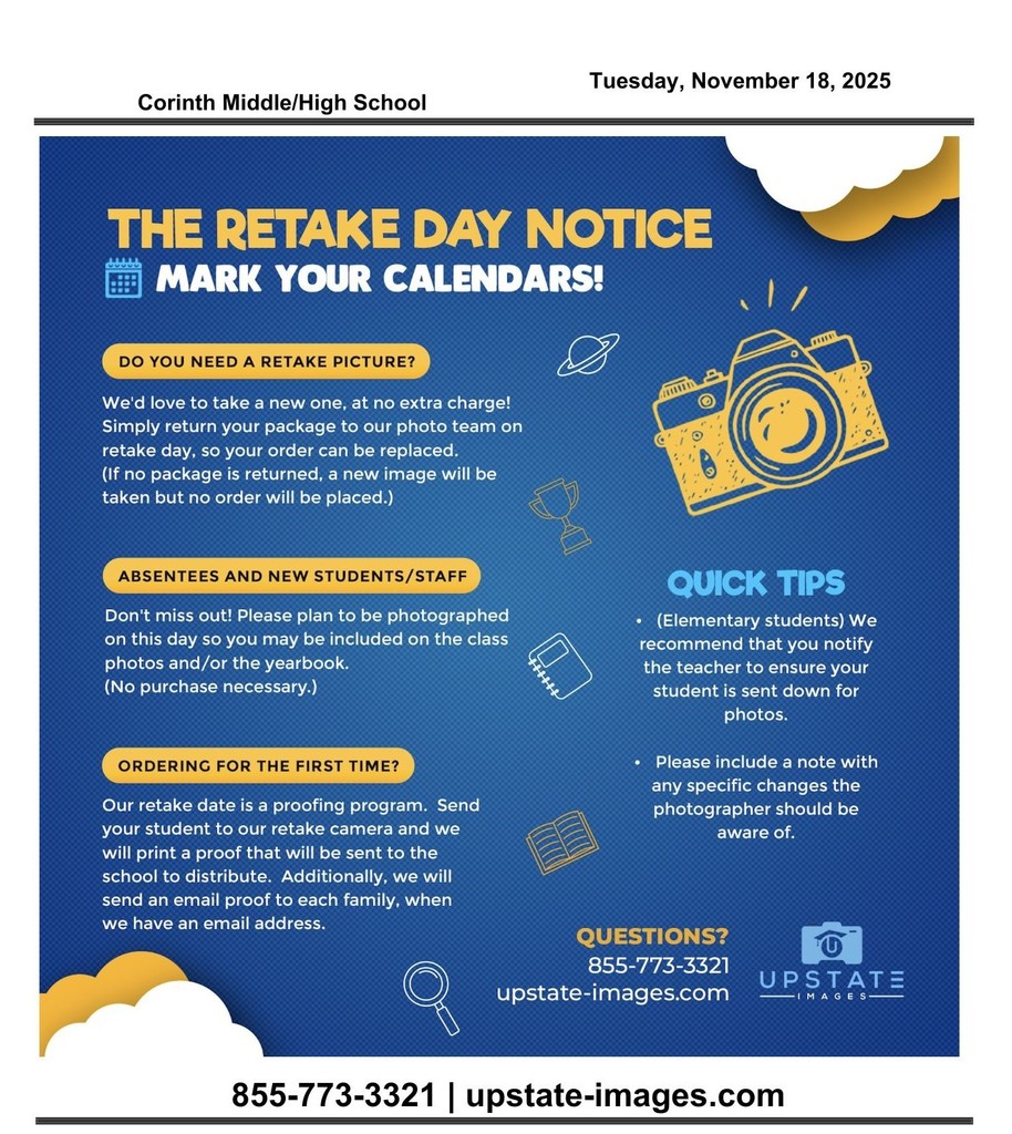 Picture Retake Day 5-12