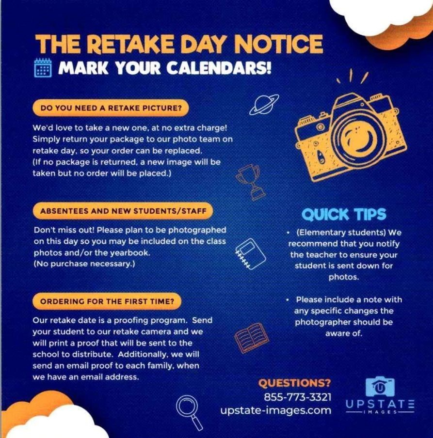 CES PHOTO RETAKE DAY